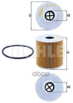 

Фильтр масляный Mahle/Knecht OX3392D Mahle/Knecht ox3392d