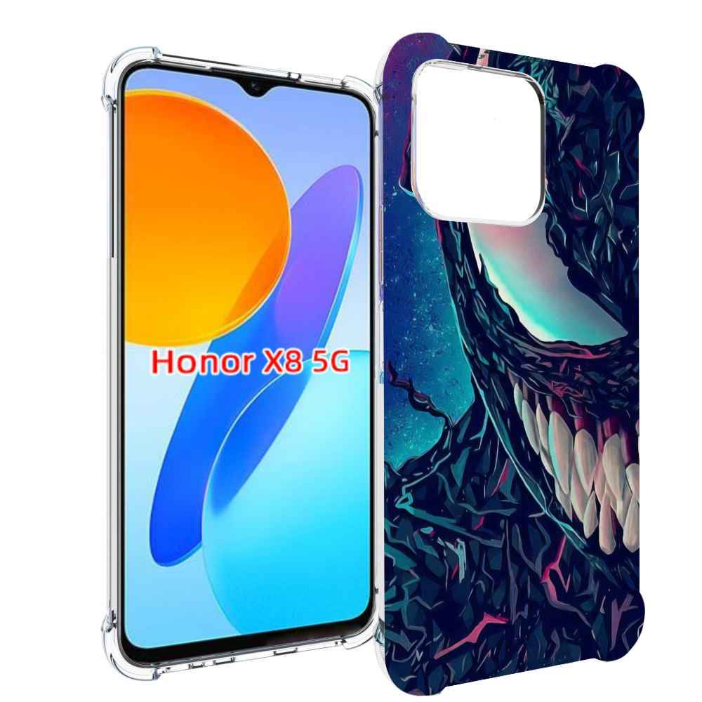 

Чехол MyPads полу веном для Honor X8 5G, Прозрачный, Tocco