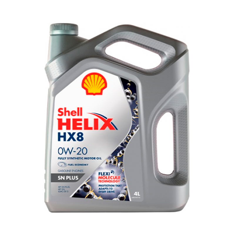 фото Моторное масло shell helix hx8 0w-20 4л.