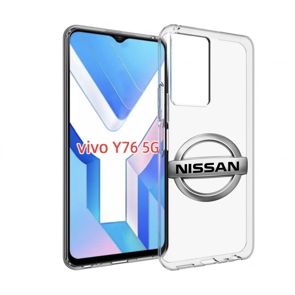 

Чехол Mypads Nissan 3 Мужской Для Vivo Y76 5G, Прозрачный, Tocco