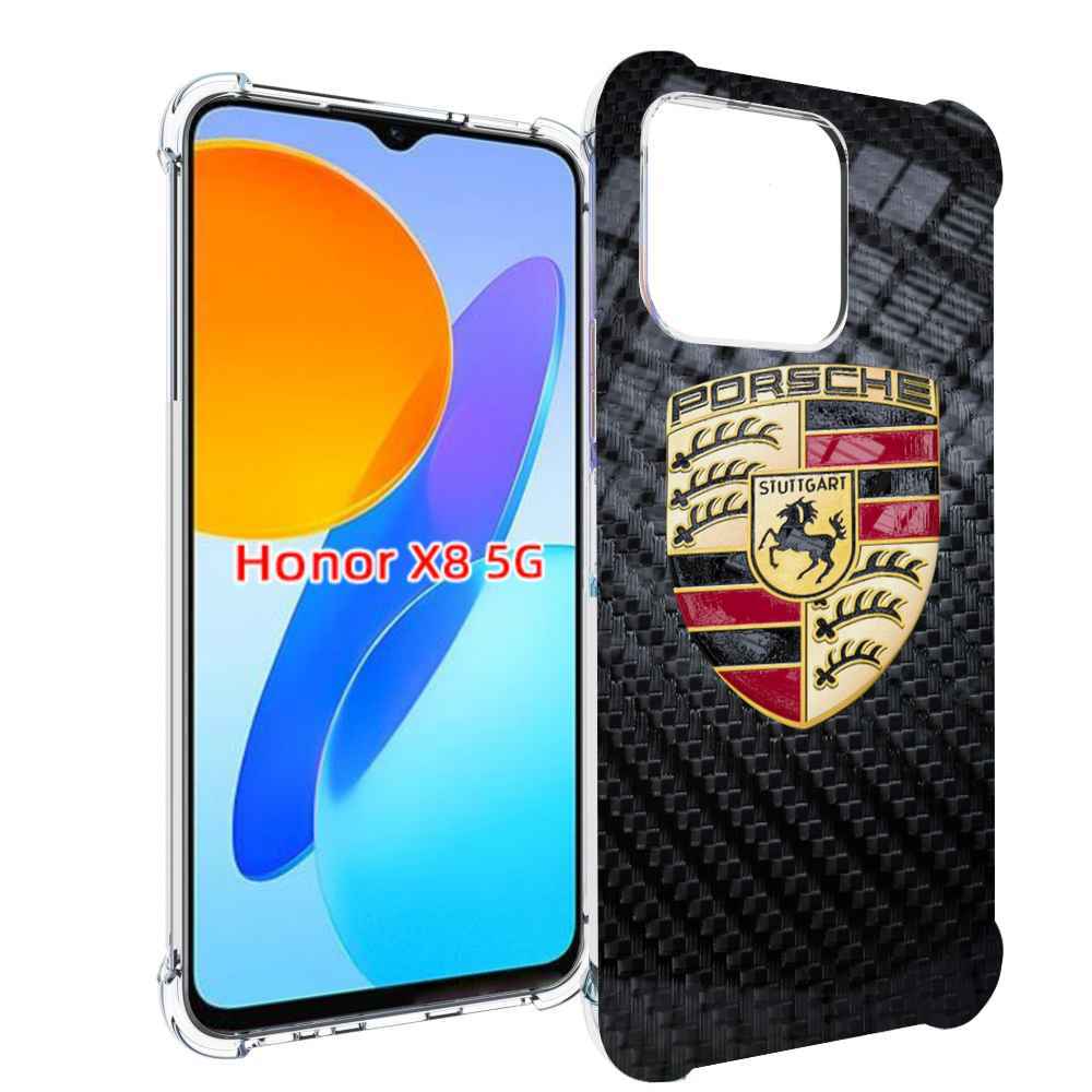 

Чехол MyPads порше porsche 3 мужской для Honor X8 5G, Прозрачный, Tocco