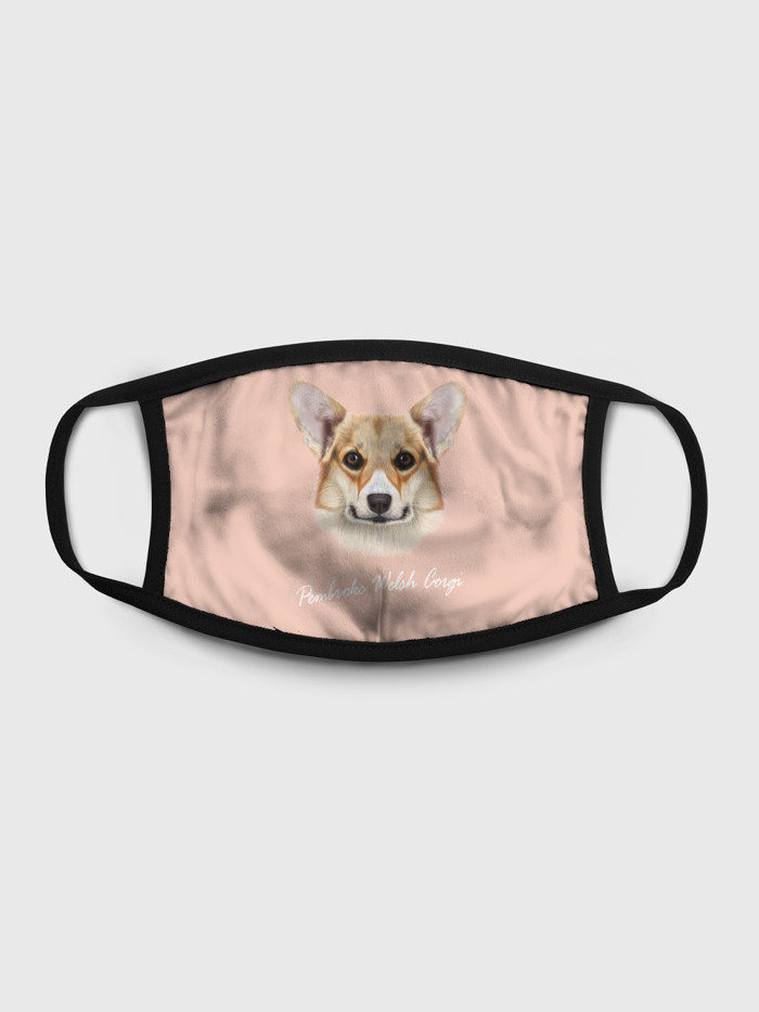 

Многоразовая маска унисекс Burnettie Корги, Разноцветный, Корги