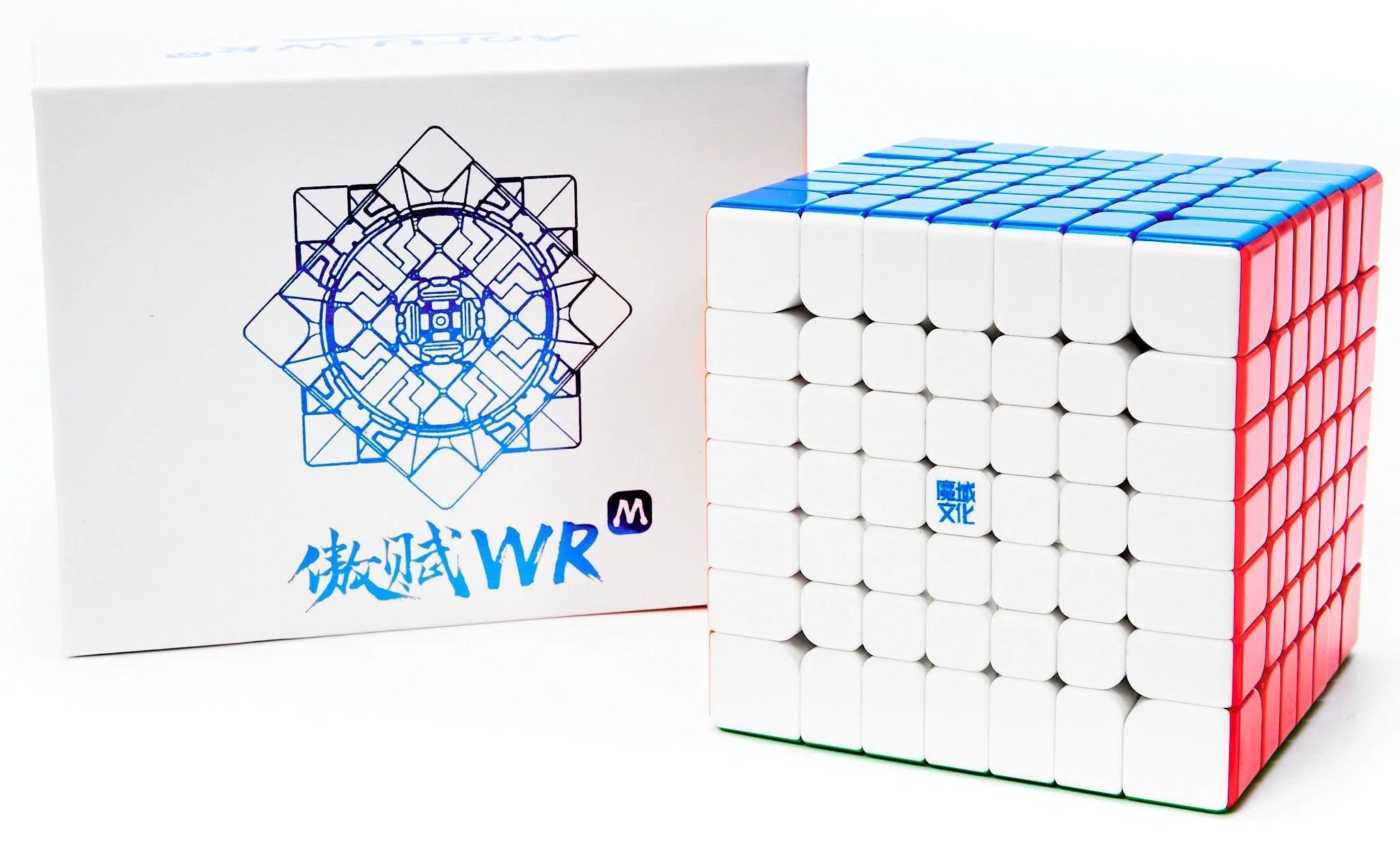 Кубик Рубика магнитный профессиональный MoYu 7x7x7 AoFu WRM color