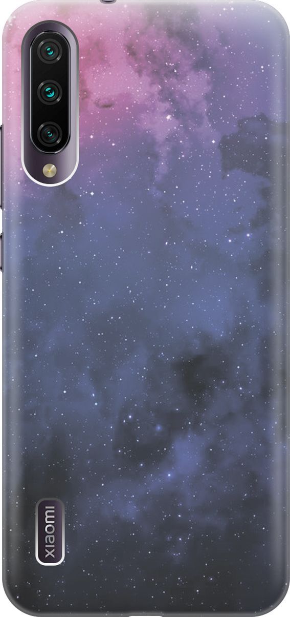 

Чехол на Xiaomi Mi A3/CC9e "Звездное зарево", Голубой;синий, 430