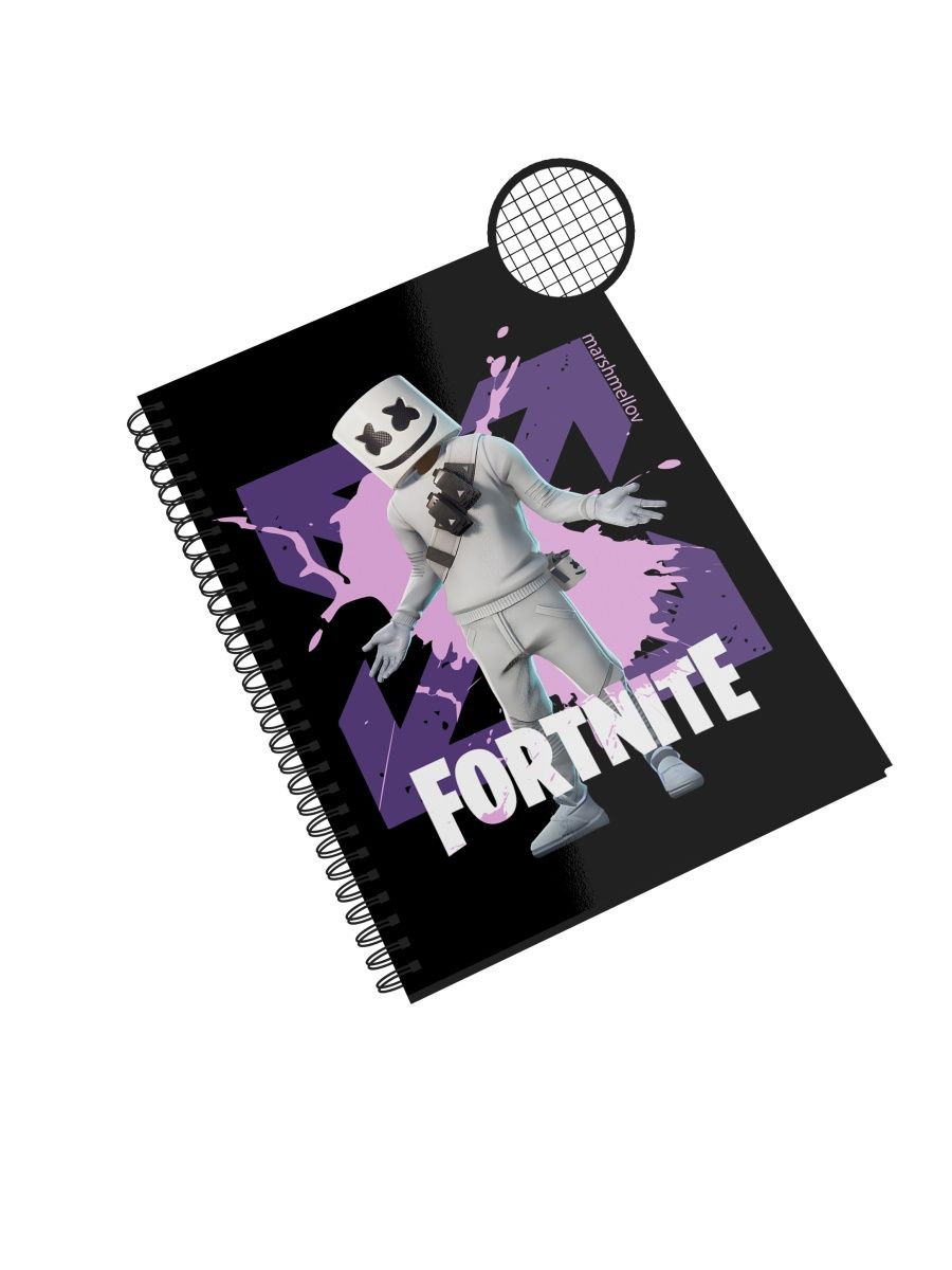 

Блокнот СувенирShop "Fortnite/Фортнайт/Epic Games" NP-GMFT5-A5/2 A5 48 листов в клетку, NP-GMFT5-A5/2