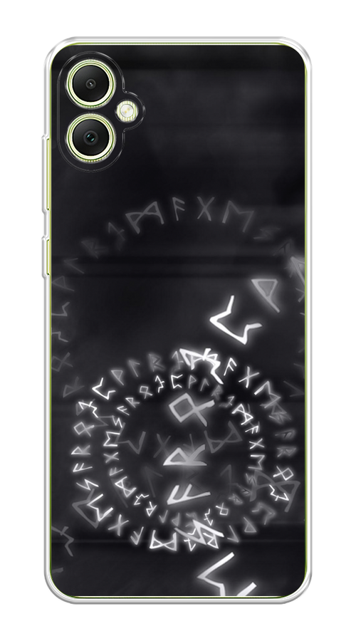 

Чехол на Samsung Galaxy A05 "Руны", Серый;черный, 2108750-1