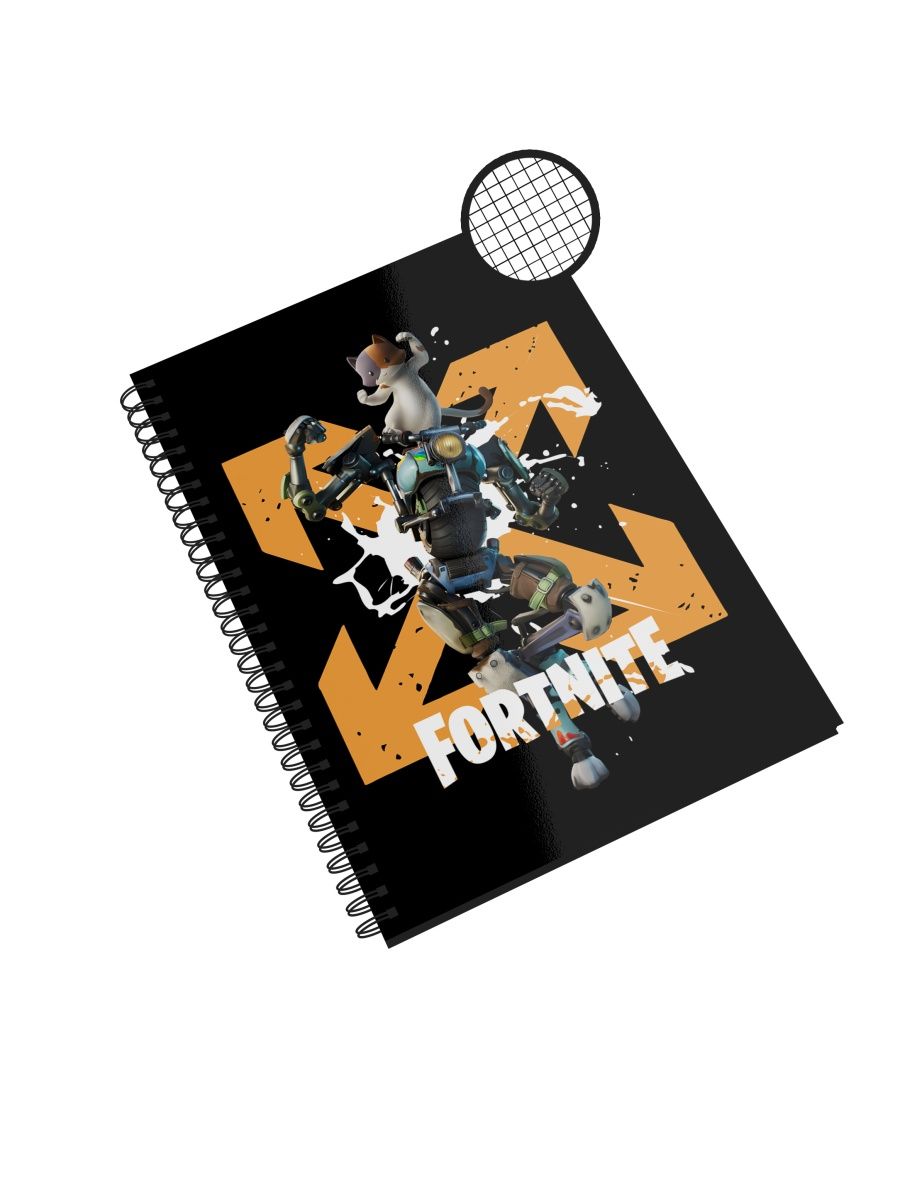 

Блокнот СувенирShop "Fortnite/Фортнайт/Epic Games" NP-GMFT6-A5/2 A5 48 листов в клетку, NP-GMFT6-A5/2