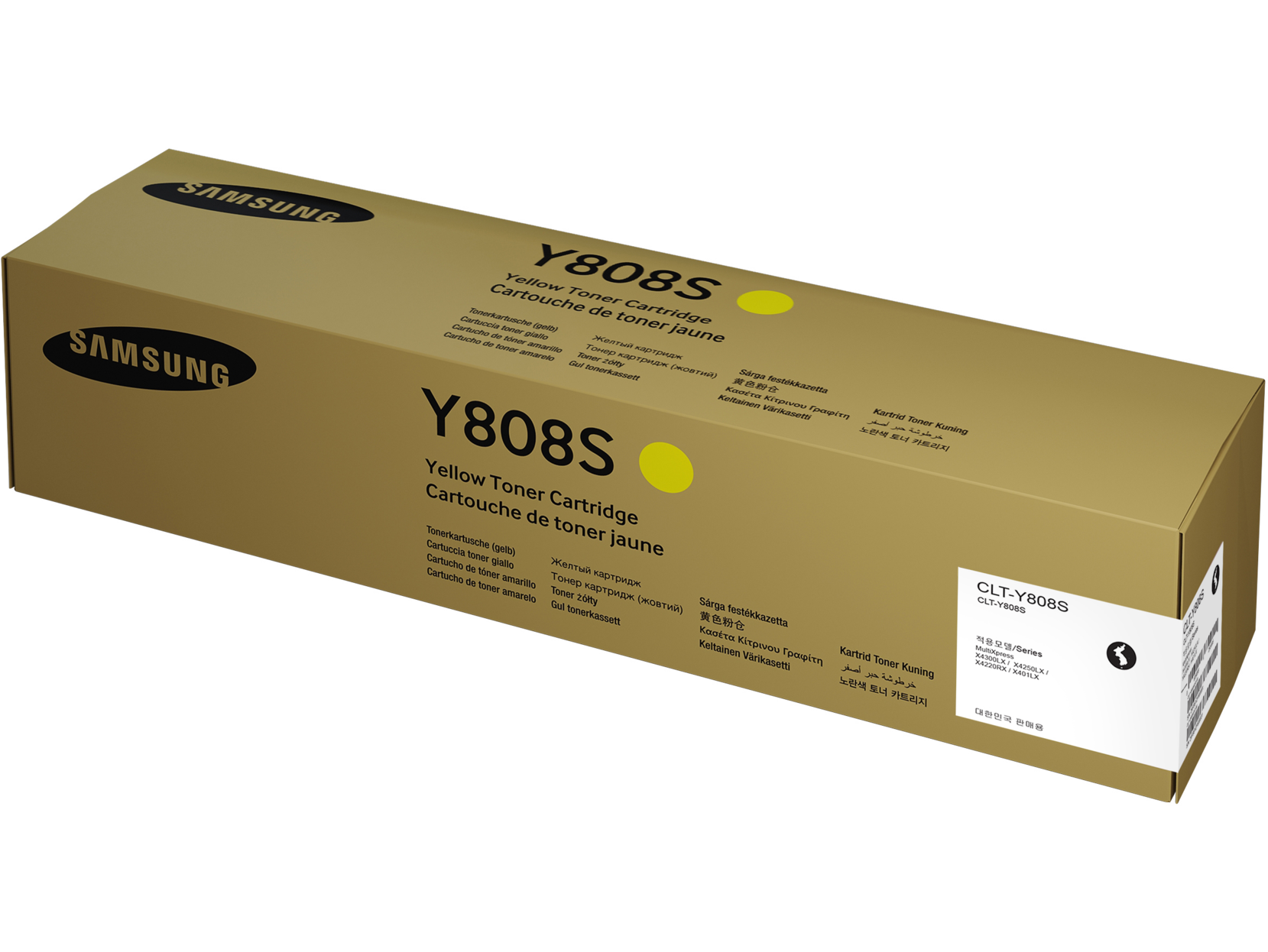 

Картридж Samsung CLT-Y808S/SS736A, Желтый