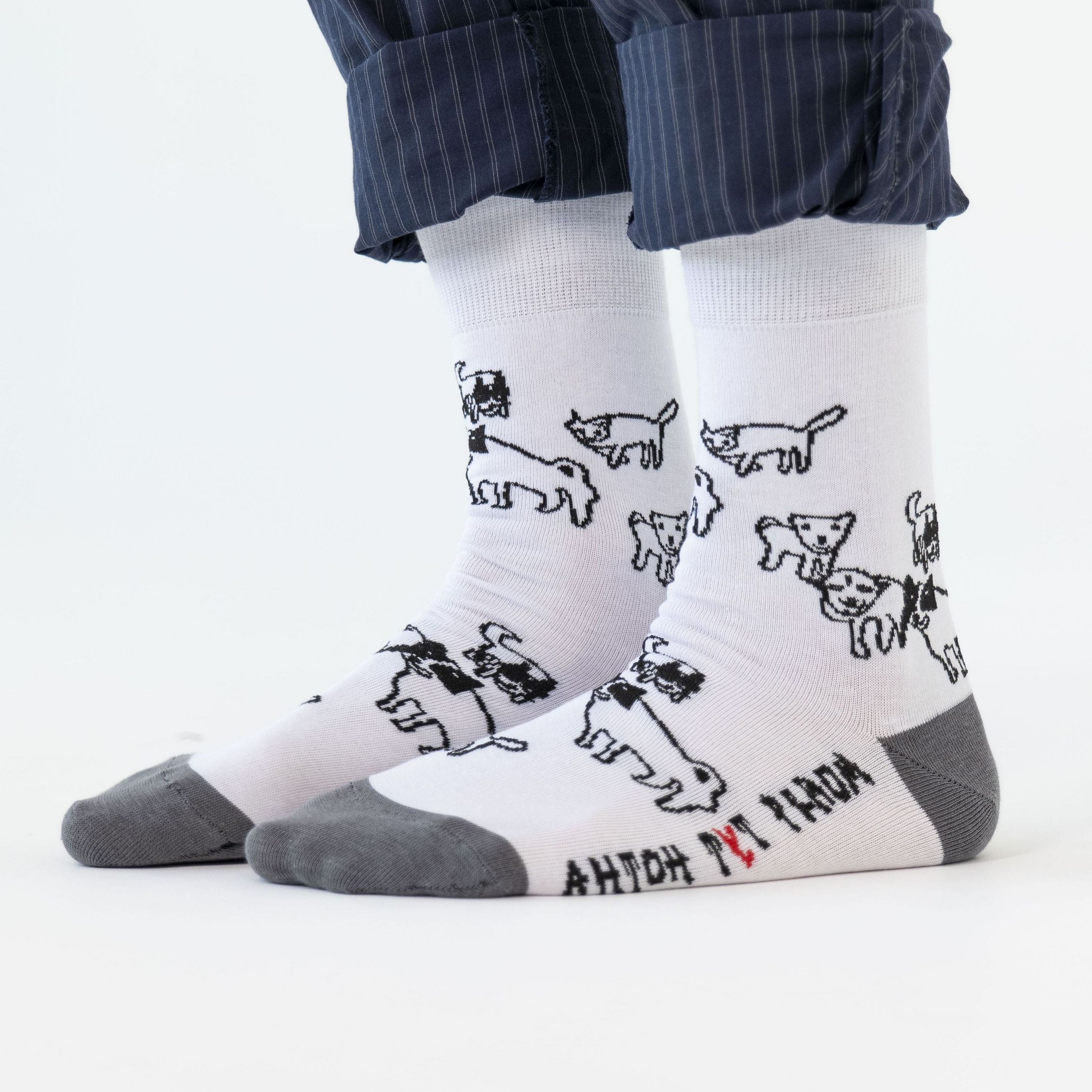 фото Носки st. friday socks anton-1075-02 белые 38-41