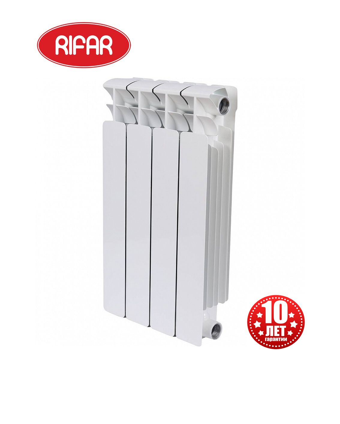 

Радиатор секционный биметаллический RIFAR Base 500 - 4 секц., Base_500