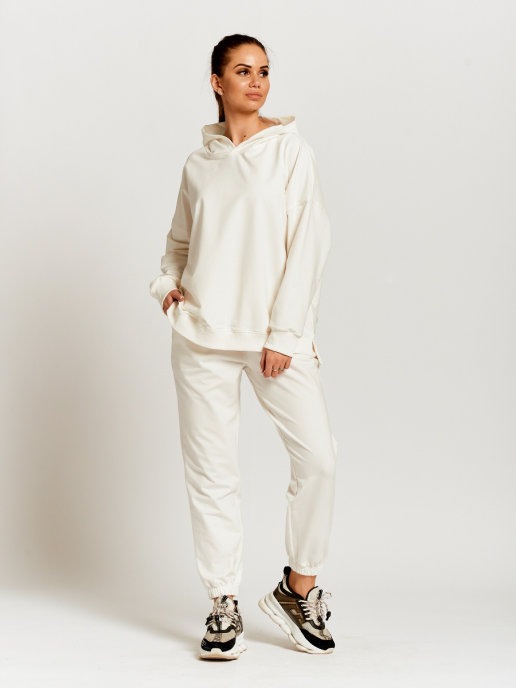 

Костюм женский DAZZLE STYLE Мия белый 48 RU, Мия