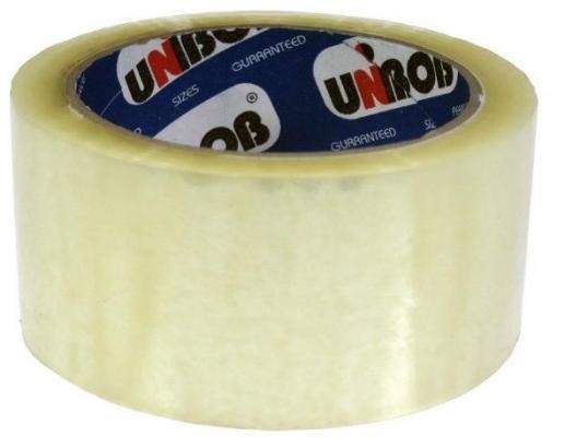 

Клейкая лента упаковочная UNIBOB, 48мм х 66м., арт. 328443 - (5 шт.)
