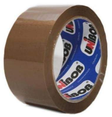 

Клейкая лента упаковочная UNIBOB, 48мм х 66м., арт. 328445 - (5 шт.)