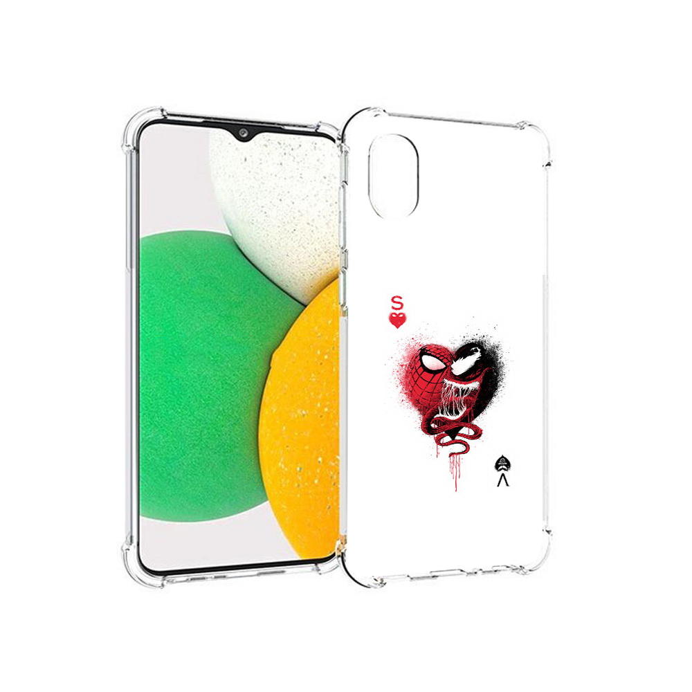 

Чехол MyPads Tocco для Samsung Galaxy A03 Core Веном (PT224480.538.41), Прозрачный, Tocco