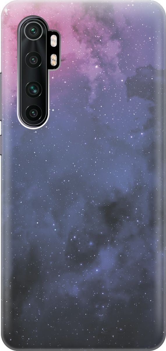 

Чехол на Xiaomi Mi Note 10 Lite "Звездное зарево", Голубой;синий, 434