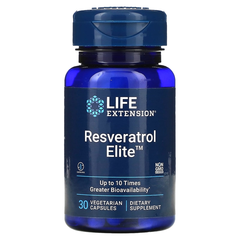 

Ресвератрол Life extension Resveratrol Elite, 30 вегетарианских капсул