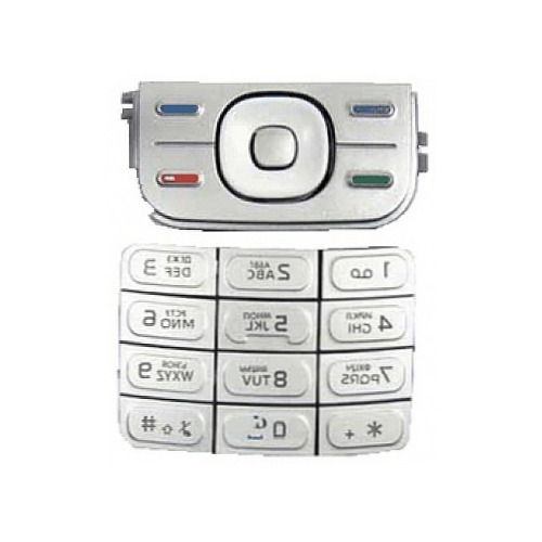 Клавиатура NoBrand для смартфона Nokia 5200 белый