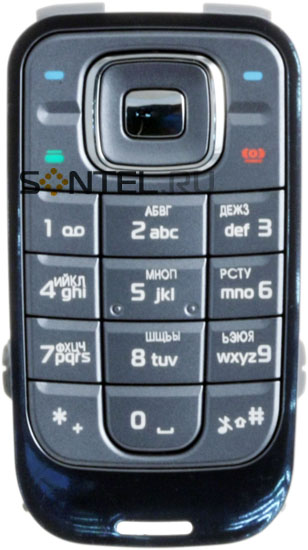 Клавиатура NoBrand для смартфона Nokia 6267 серый