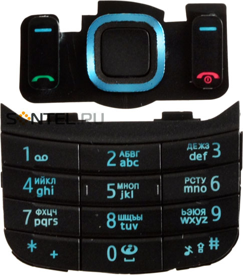 Клавиатура NoBrand для смартфона Nokia 6600 черный