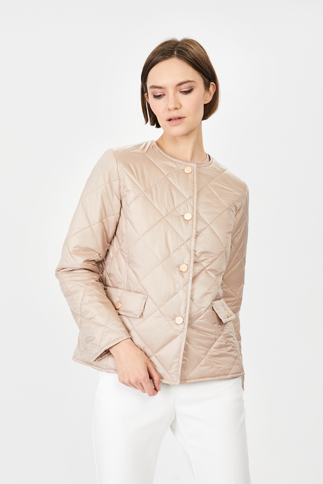 

Куртка женская Baon B031051 бежевая XXL, B031051