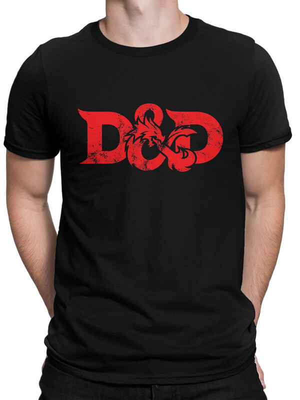 Футболка мужская DreamShirts Studio Подземелья и Драконы 390-dnd-2 черная L