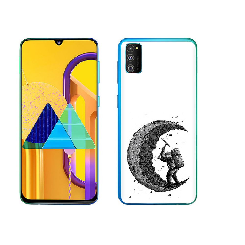 

Чехол MyPads Tocco для Samsung Galaxy M23 камненная луна (PT227329.604.384), Прозрачный, Tocco