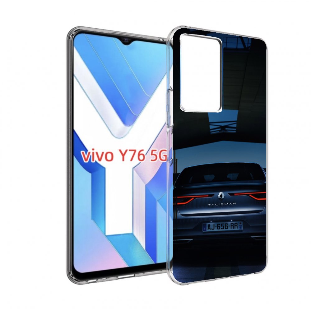 

Чехол Mypads Renault 1 Для Vivo Y76 5G, Прозрачный, Tocco