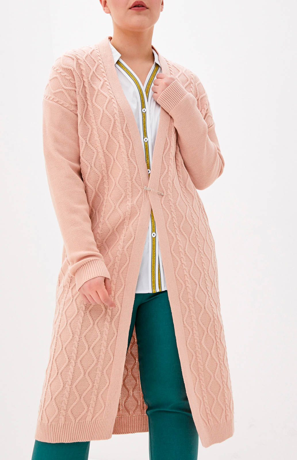 

Кардиган женский MILANIKA 1403 розовый 48 RU, 1403