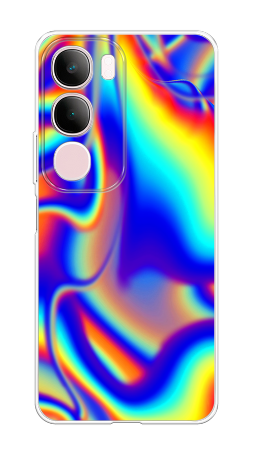 

Чехол на Vivo Y19s Яркая голограмма, Разноцветный, 2612350-1