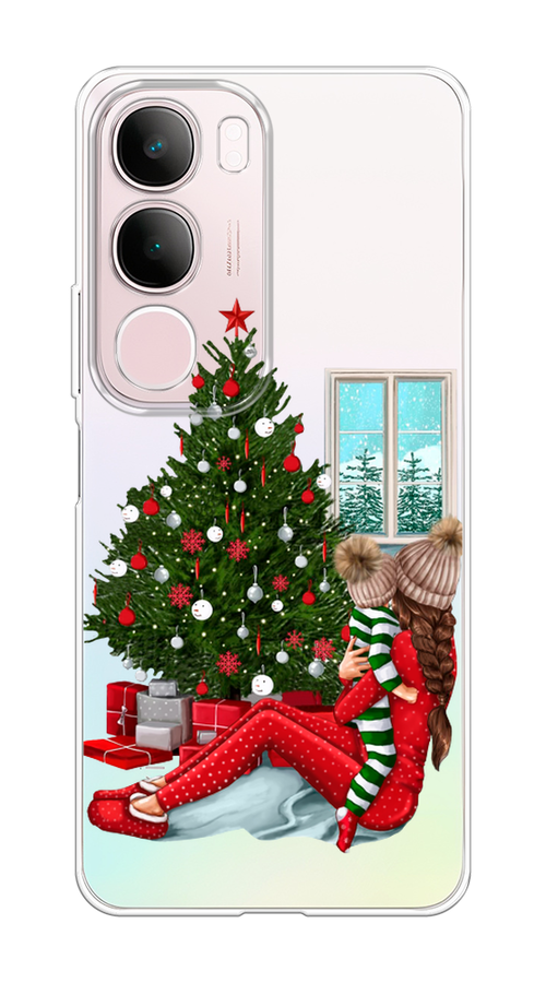 

Чехол на Vivo Y19s Новый год с мамой, Красный;зеленый;голубой, 2612350-1