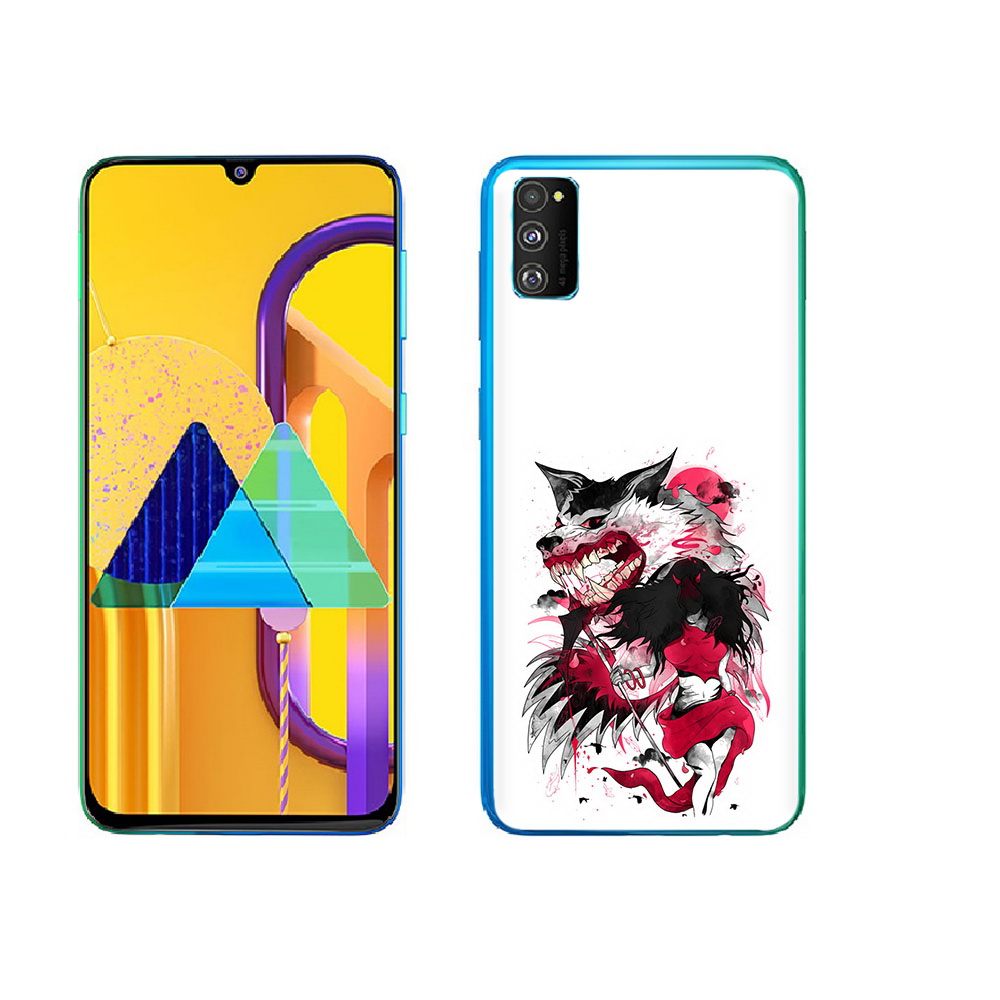 

Чехол MyPads Tocco для Samsung Galaxy M23 красная шапочка (PT227329.604.410), Прозрачный, Tocco