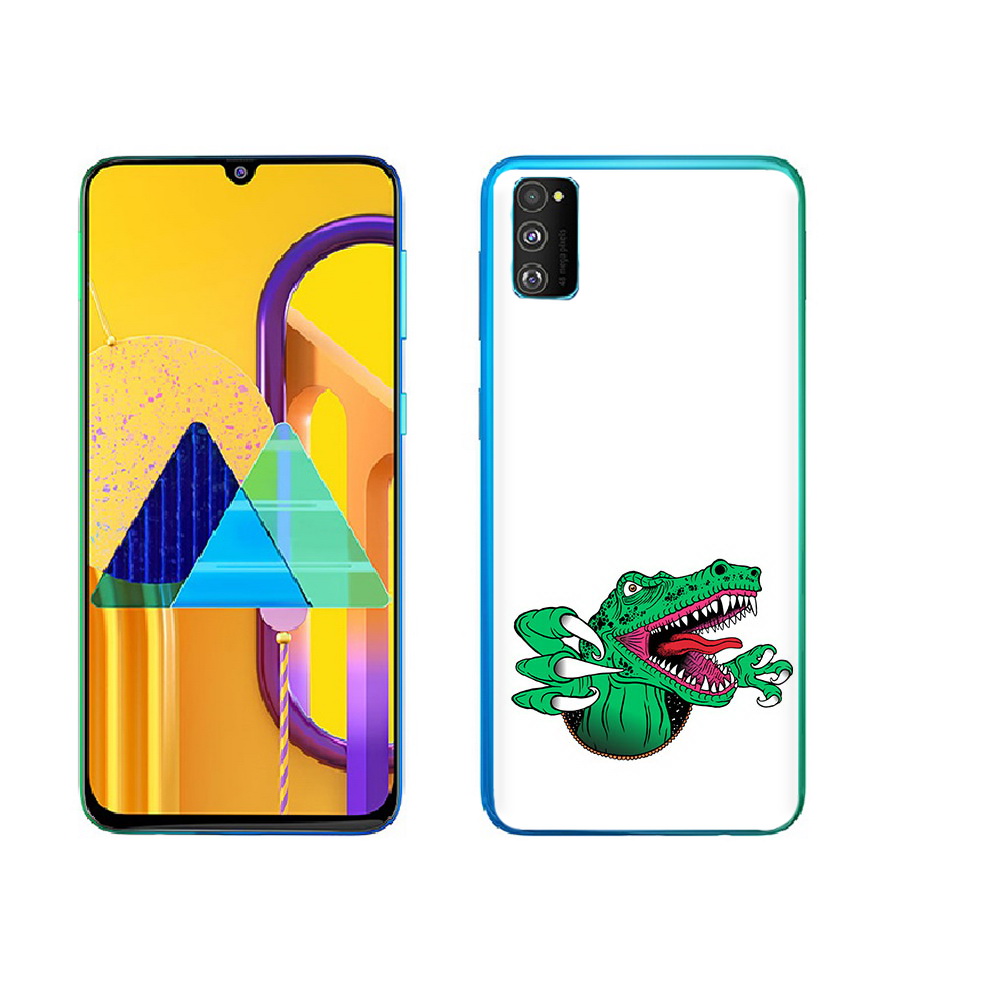 

Чехол MyPads Tocco для Samsung Galaxy M23 крокодил (PT227329.604.417), Прозрачный, Tocco