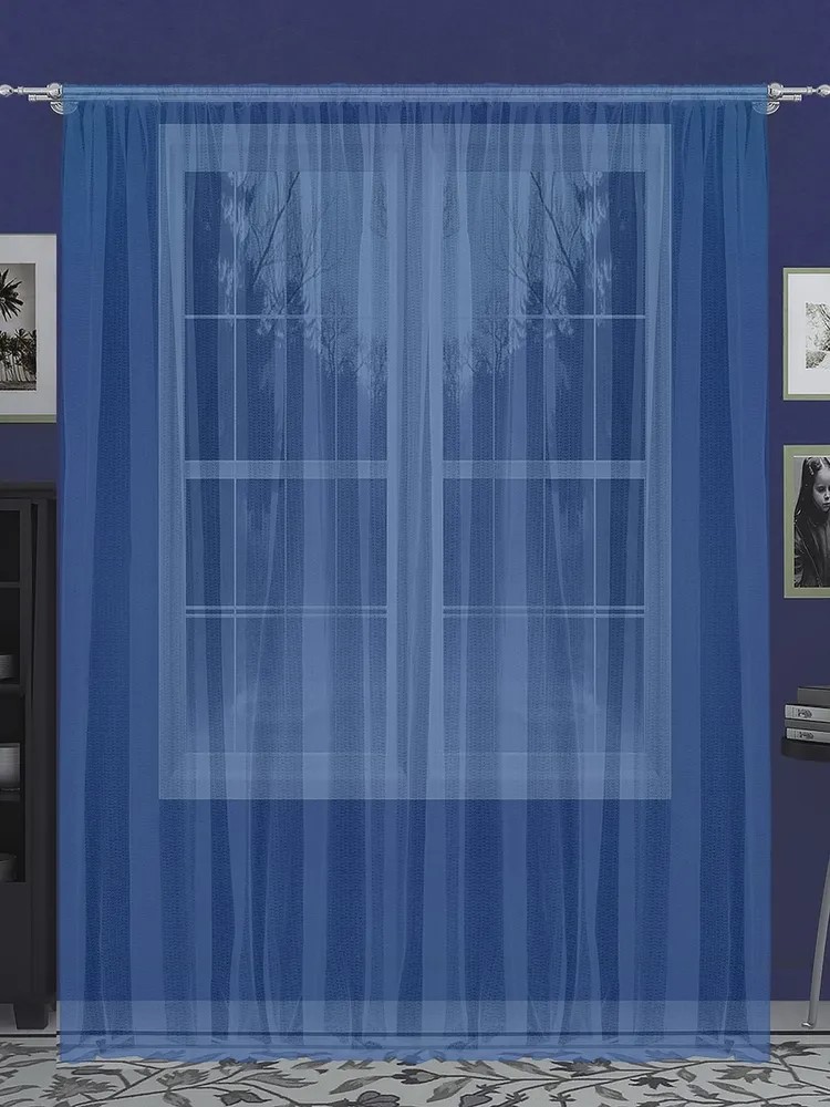 

Тюль гостиный Паутинка 300x270см