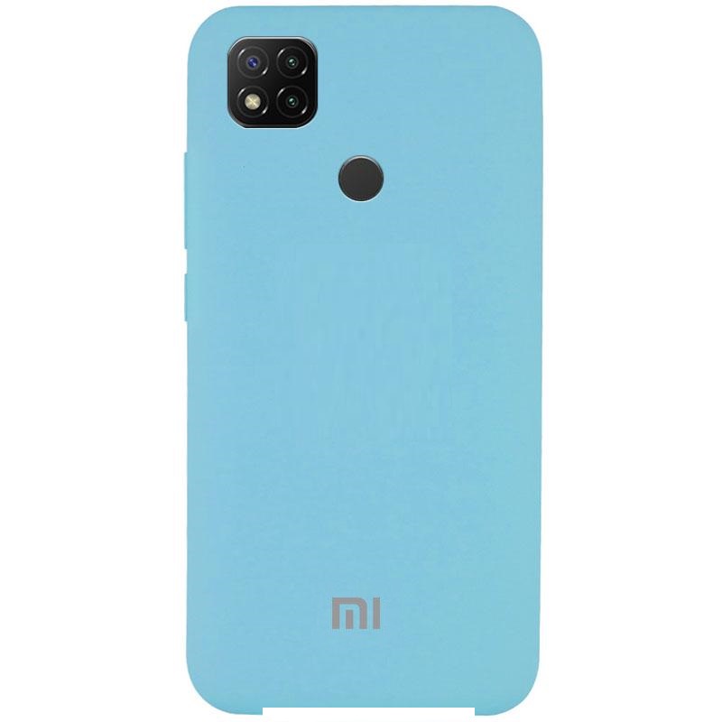 

Чехол для Xiaomi Redmi 9C Silicone Cover (голубой)