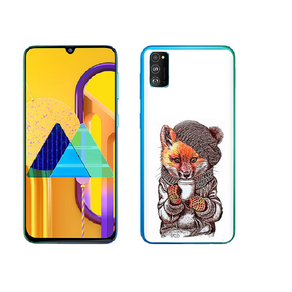 

Чехол MyPads Tocco для Samsung Galaxy M23 лиса в шапке (PT227329.604.437), Tocco