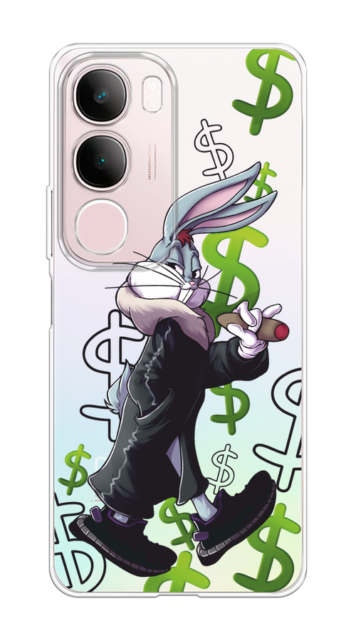 

Чехол на Vivo Y19s Rich Bugs Bunny, Зеленый;черный;голубой, 2612350-1