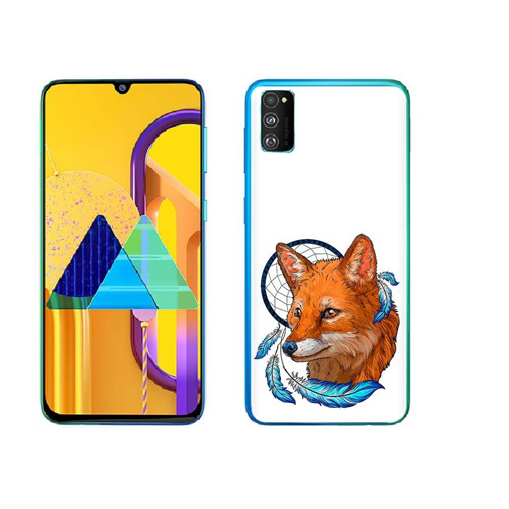 

Чехол MyPads Tocco для Samsung Galaxy M23 лиса и ловец снов (PT227329.604.438), Прозрачный, Tocco