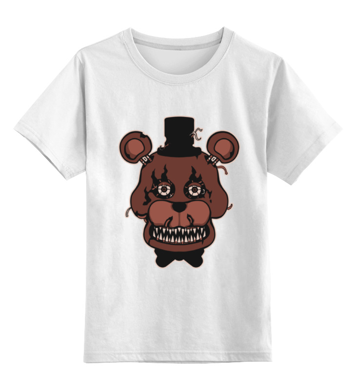 

Футболка детская Printio Freddy fazbears (пять ночей у фредди) цв. белый р. 128, Freddy fazbears (пять ночей у фредди)