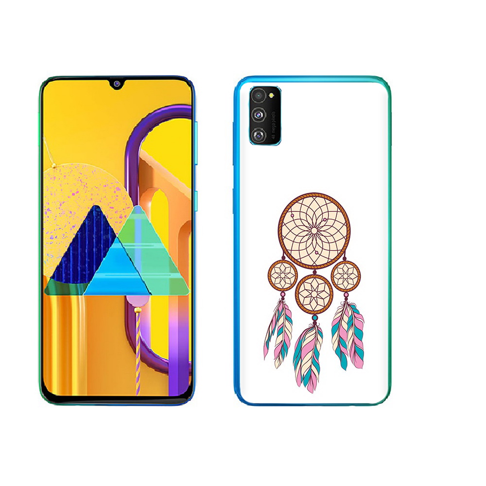 

Чехол MyPads Tocco для Samsung Galaxy M23 ловец снов бежевый (PT227329.604.442), Прозрачный, Tocco