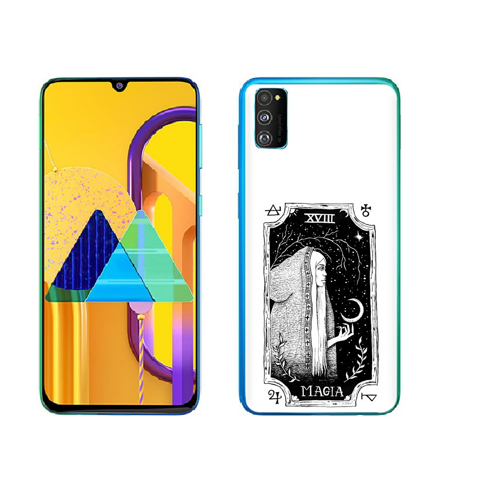 

Чехол MyPads Tocco для Samsung Galaxy M23 лунная магия (PT227329.604.447), Прозрачный, Tocco