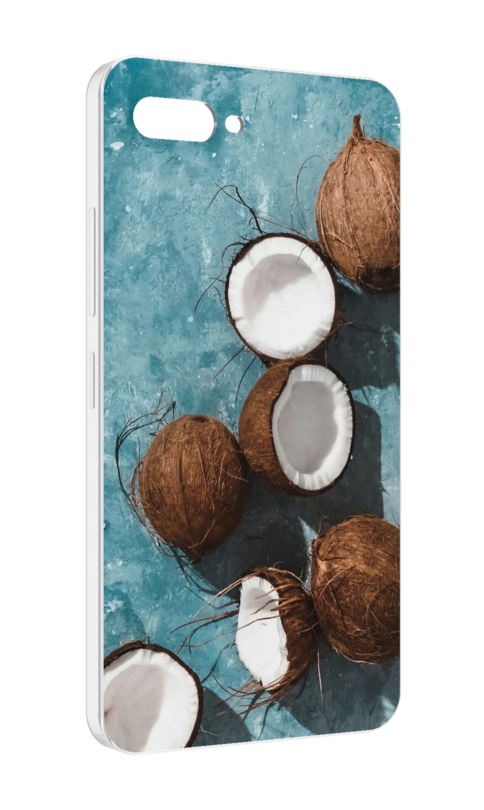 

Чехол MyPads красивые-кокосы для ITEL A25 / ITEL A25 Pro / ITEL A35, Прозрачный, Tocco