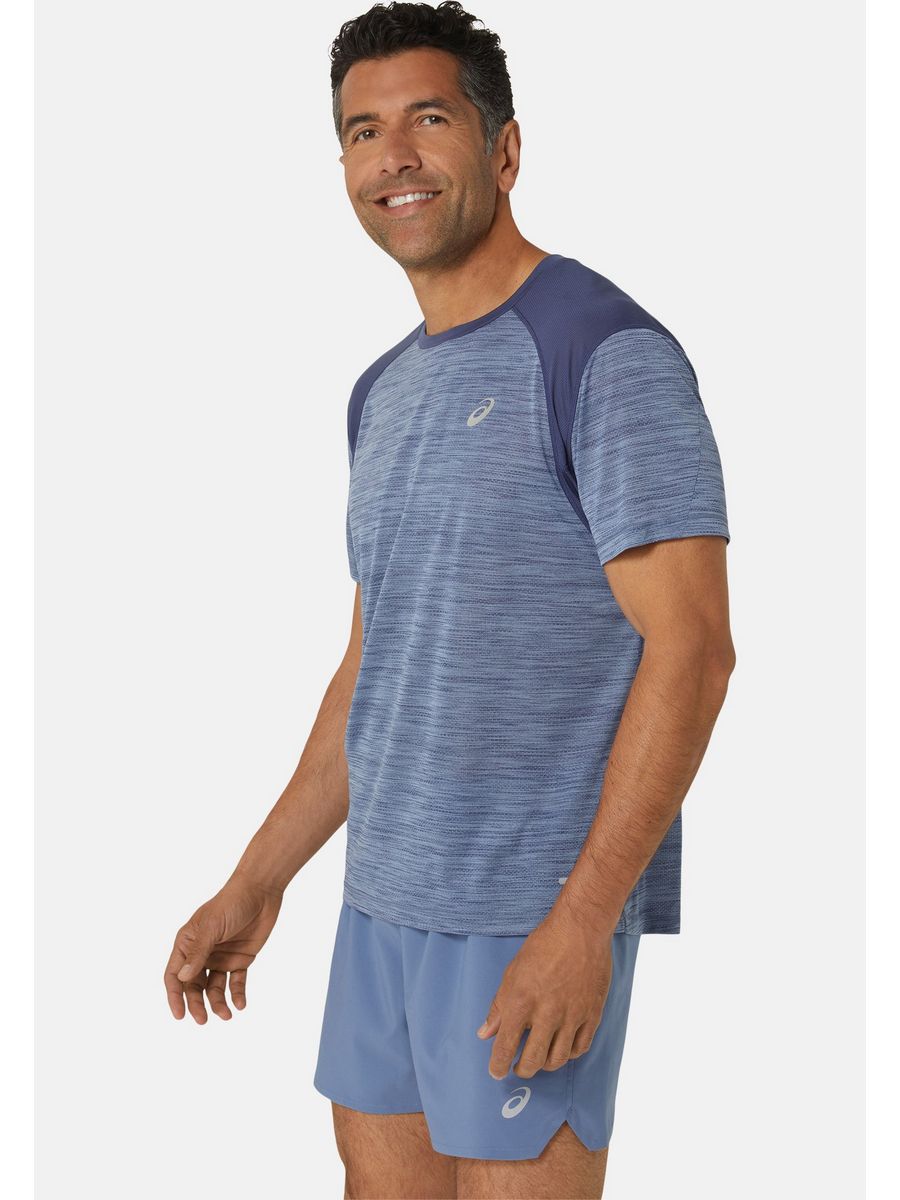 

Футболка мужская Asics AS142D0CU синяя S, Синий, AS142D0CU