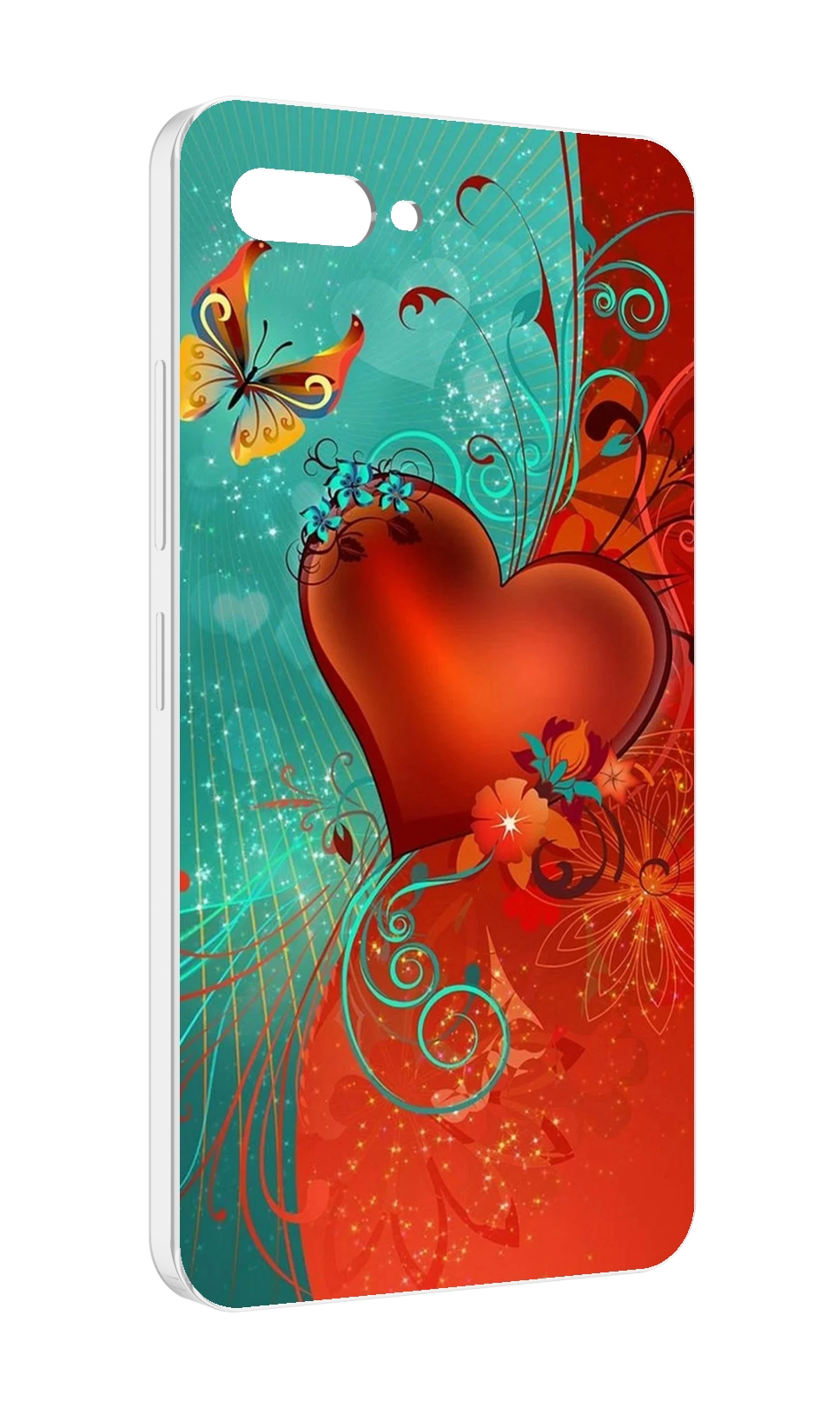 

Чехол MyPads красивые-яркие-сердечки для ITEL A25 / ITEL A25 Pro / ITEL A35, Прозрачный, Tocco