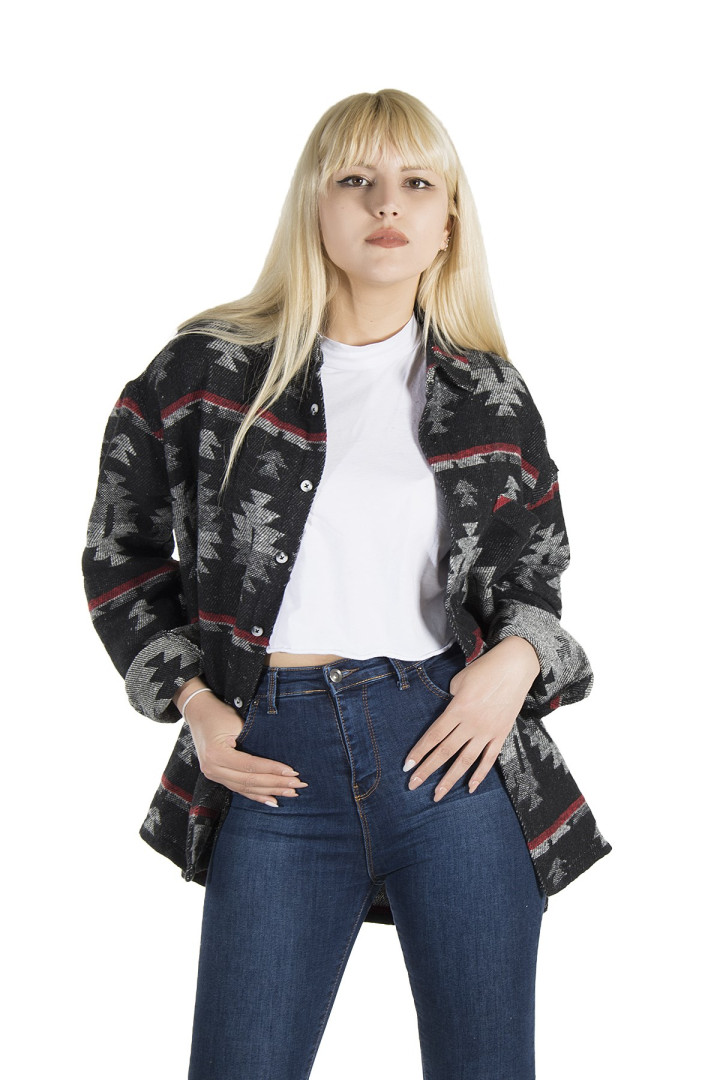 

Рубашка женская Terapi Men 26337 черная 2XL (доставка из-за рубежа), 26337