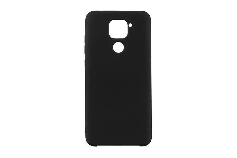 Чехол для Xiaomi Redmi note 9 Silicone Cover (Черный)