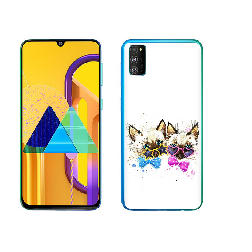 

Чехол MyPads Tocco для Samsung Galaxy M23 милые котята (PT227329.604.474), Прозрачный, Tocco