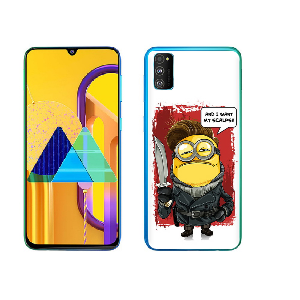 

Чехол MyPads Tocco для Samsung Galaxy M23 миньон убийца (PT227329.604.477), Прозрачный, Tocco
