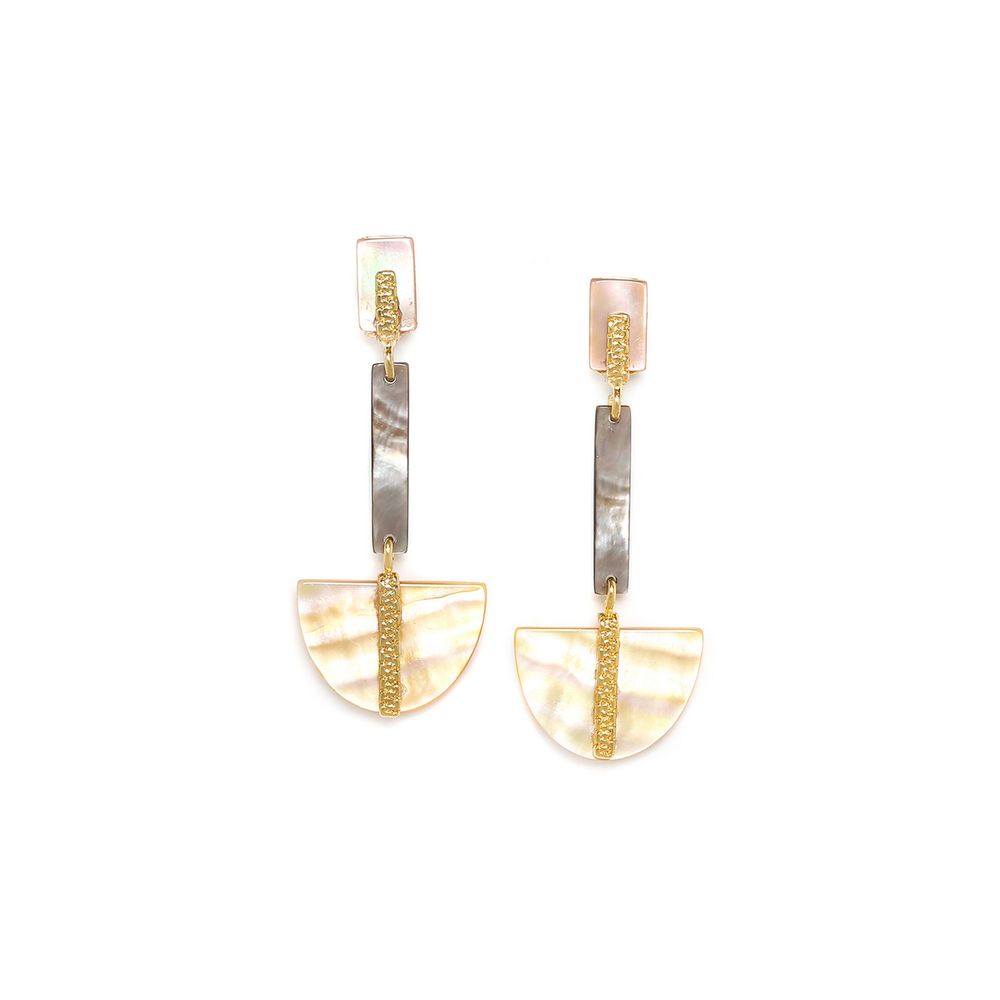 

Серьги из бижутерного сплава с перламутром Nature Bijoux NB23.1-12-78506, NB23.1-12-78506