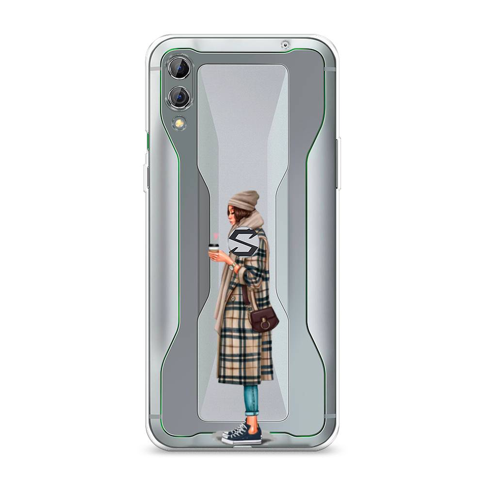 

Чехол на Xiaomi Black Shark 2 "Утренний кофе", Коричневый;бежевый, 36350-6