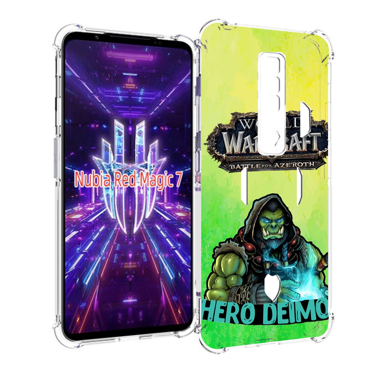 

Чехол MyPads world-of-warcraft мужской для ZTE Nubia Red Magic 7, Прозрачный, Tocco
